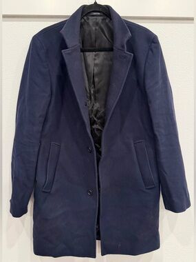 Club Monaco Men's Navy Pea Coat S size